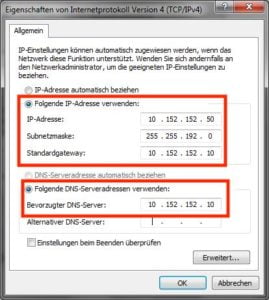 Windows mit Whonix verbinden: Einstellungen Teil 2